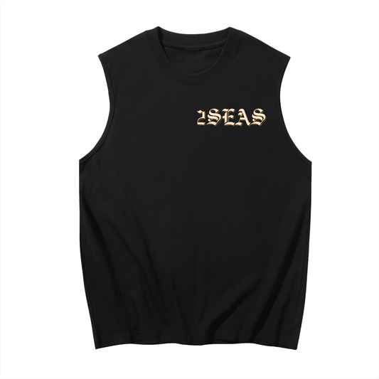 2Seas Cotton Workout Cutoff
