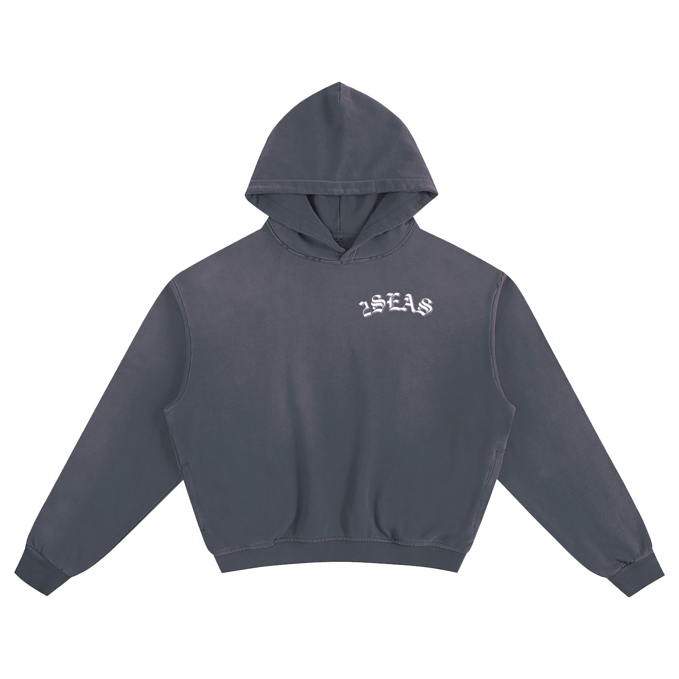 2SEAS Streetwear boxy hoodie